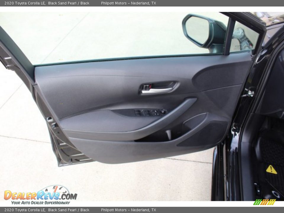 2020 Toyota Corolla LE Black Sand Pearl / Black Photo #9