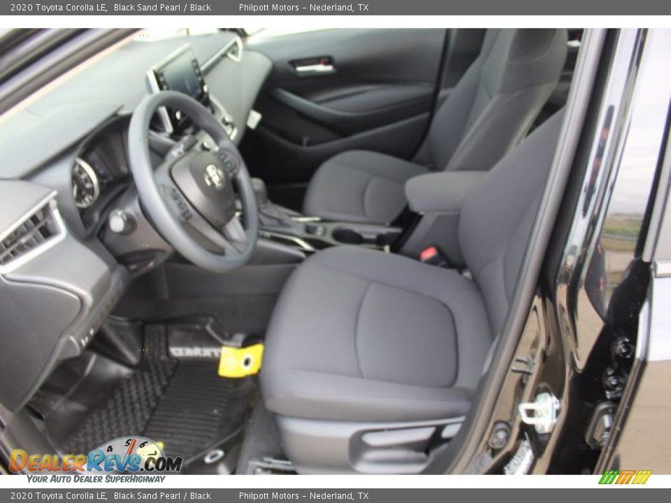 2020 Toyota Corolla LE Black Sand Pearl / Black Photo #10