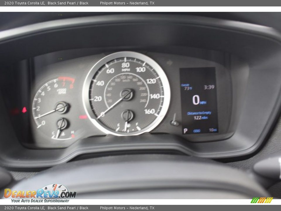 2020 Toyota Corolla LE Black Sand Pearl / Black Photo #13