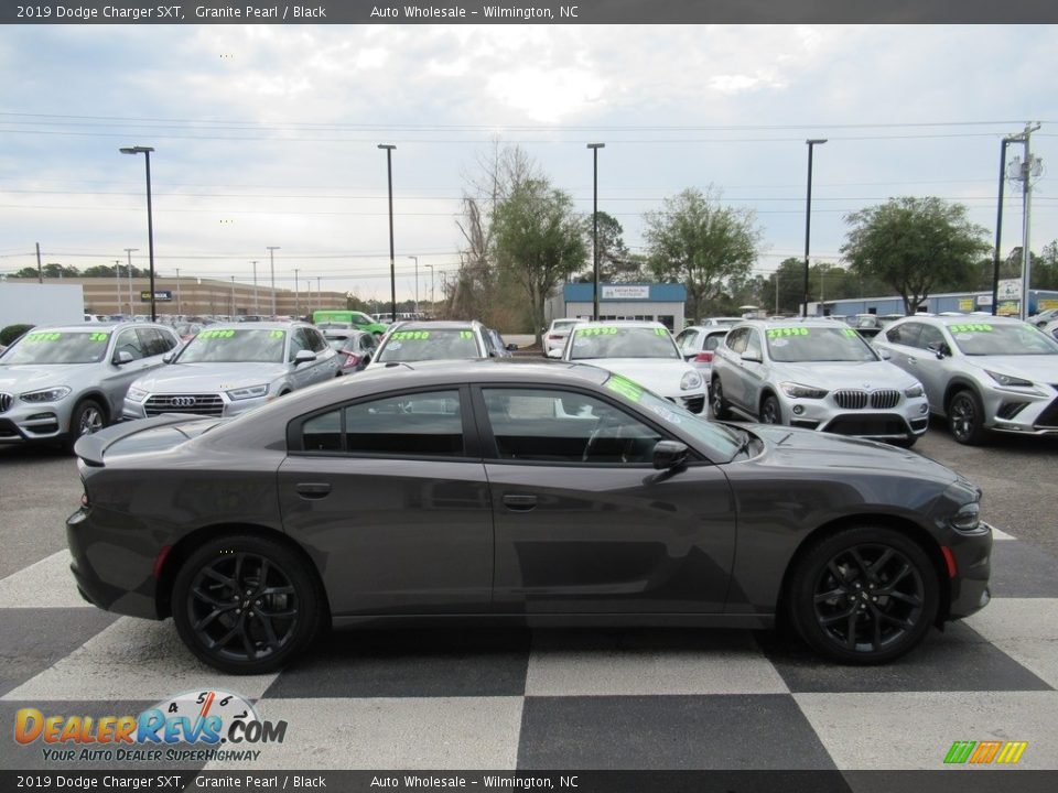 2019 Dodge Charger SXT Granite Pearl / Black Photo #3