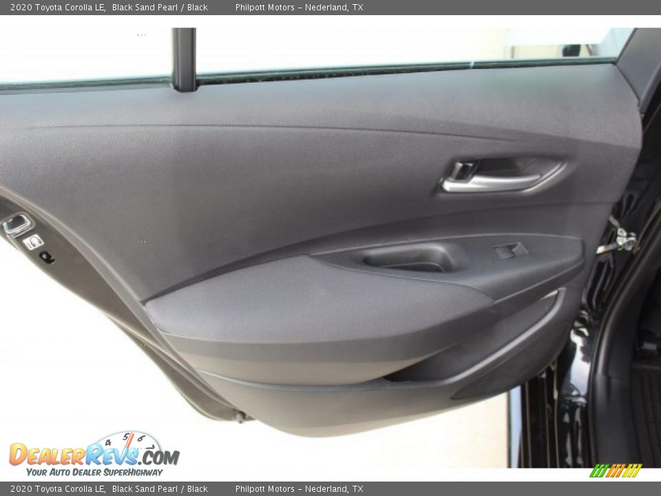 2020 Toyota Corolla LE Black Sand Pearl / Black Photo #18