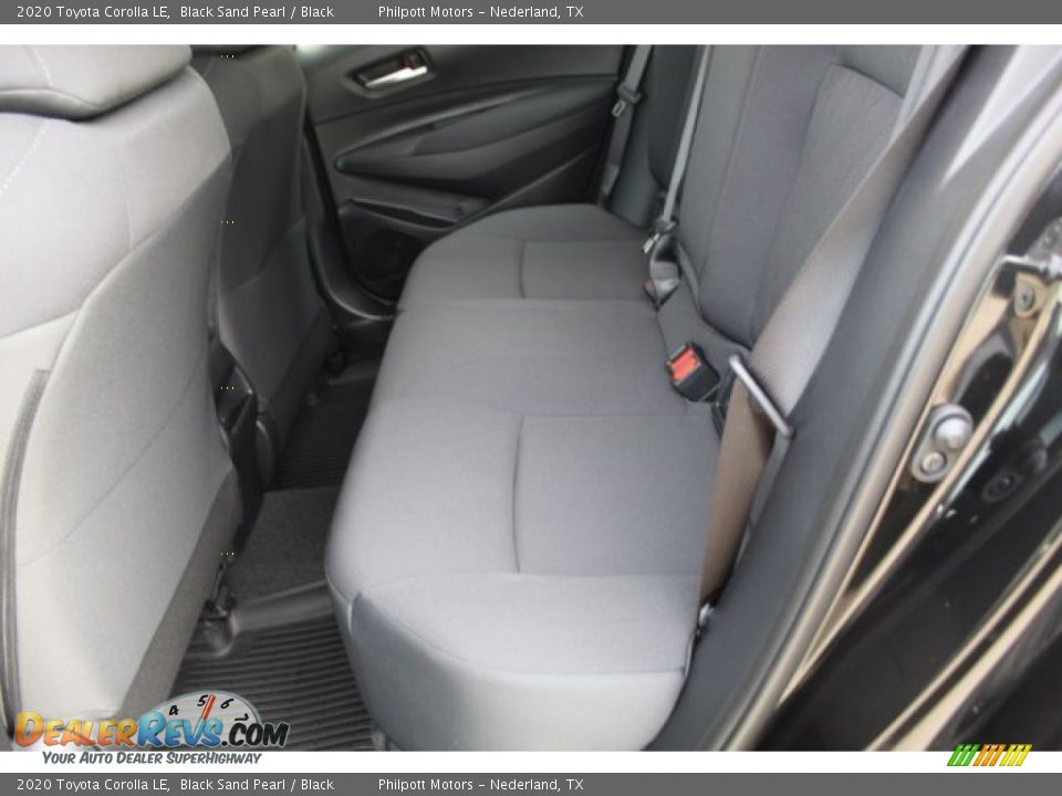 2020 Toyota Corolla LE Black Sand Pearl / Black Photo #19