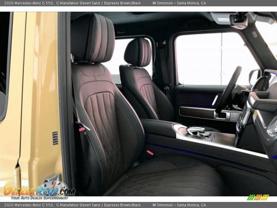 Front Seat of 2020 Mercedes-Benz G 550 Photo #6