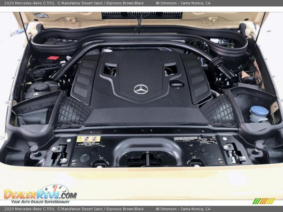 2020 Mercedes-Benz G 550 4.0 Liter DI biturbo DOHC 32-Valve VVT V8 Engine Photo #9