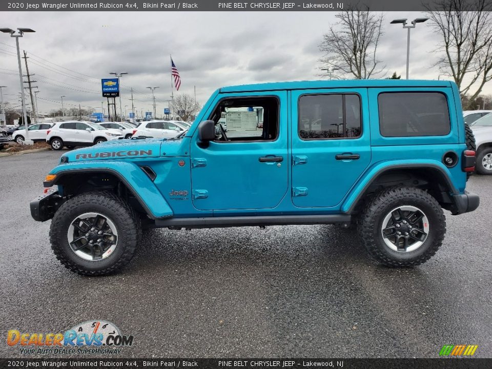 Bikini Pearl 2020 Jeep Wrangler Unlimited Rubicon 4x4 Photo #3