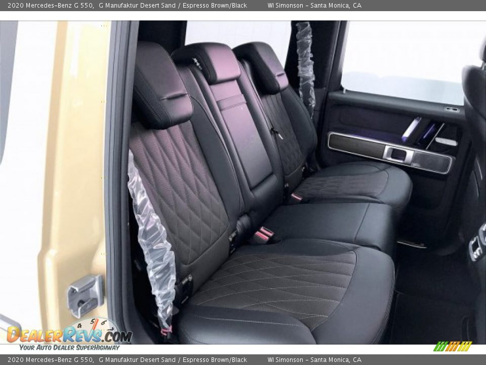 Rear Seat of 2020 Mercedes-Benz G 550 Photo #13