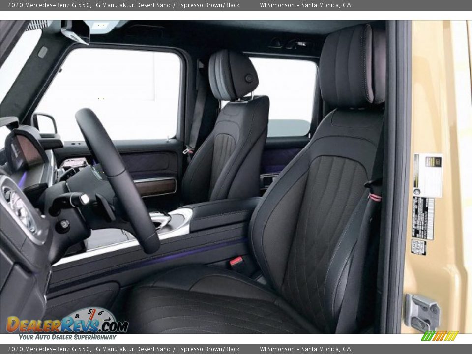 Espresso Brown/Black Interior - 2020 Mercedes-Benz G 550 Photo #14