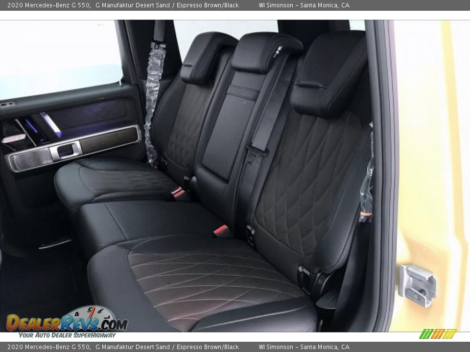 Rear Seat of 2020 Mercedes-Benz G 550 Photo #15