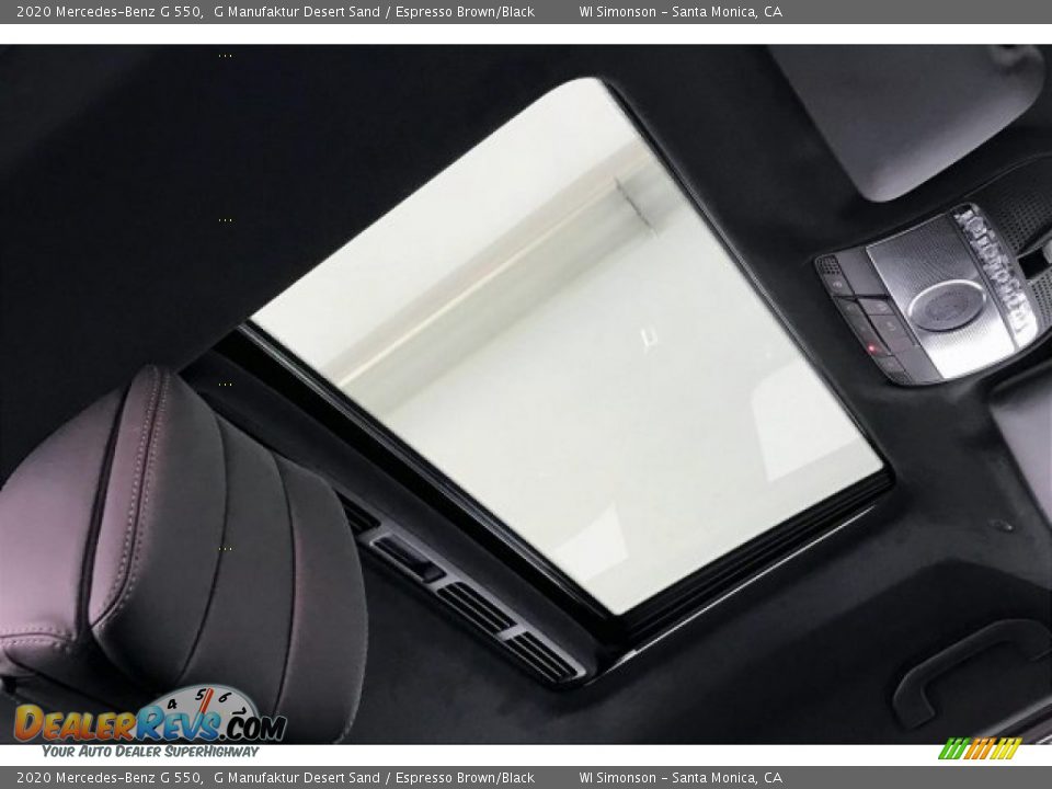 Sunroof of 2020 Mercedes-Benz G 550 Photo #29