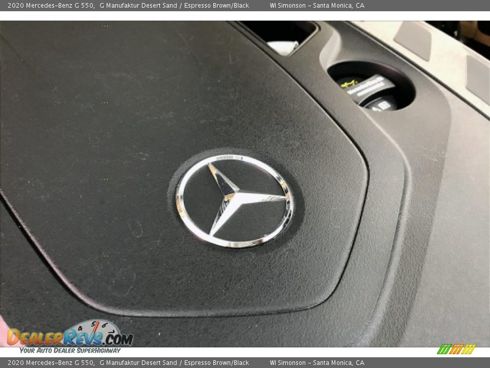 2020 Mercedes-Benz G 550 G Manufaktur Desert Sand / Espresso Brown/Black Photo #31