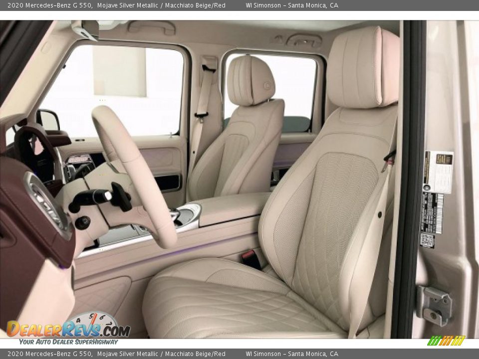 Front Seat of 2020 Mercedes-Benz G 550 Photo #14