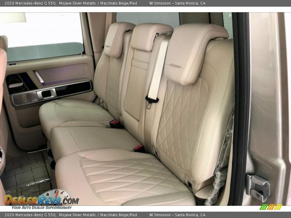 Rear Seat of 2020 Mercedes-Benz G 550 Photo #15