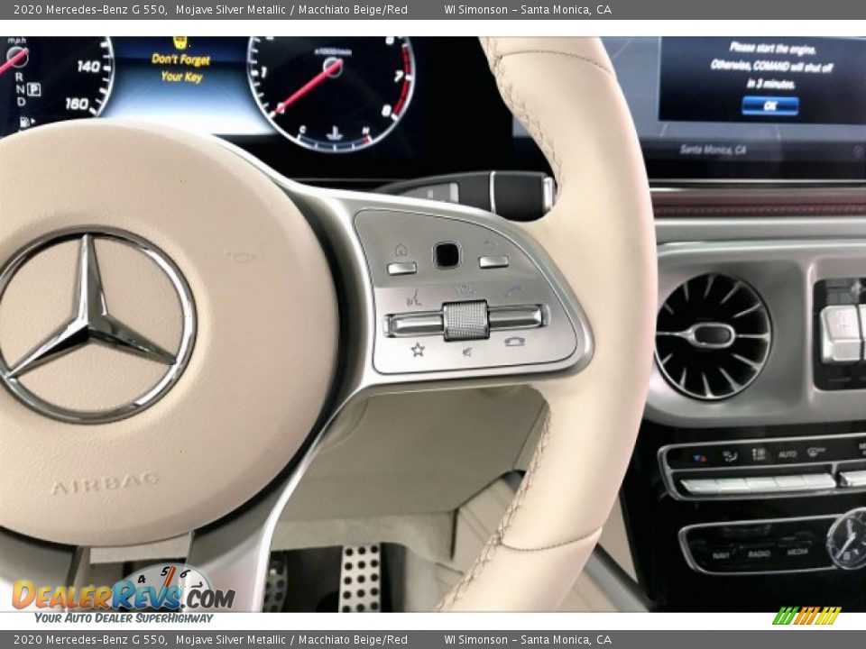2020 Mercedes-Benz G 550 Steering Wheel Photo #19