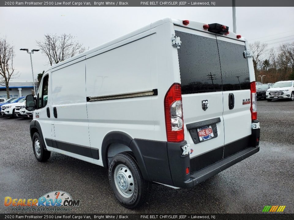 2020 Ram ProMaster 2500 Low Roof Cargo Van Bright White / Black Photo #4
