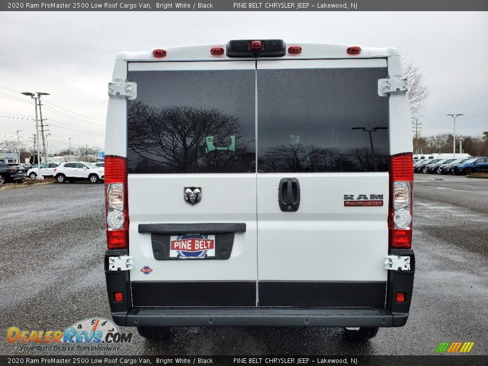 2020 Ram ProMaster 2500 Low Roof Cargo Van Bright White / Black Photo #5