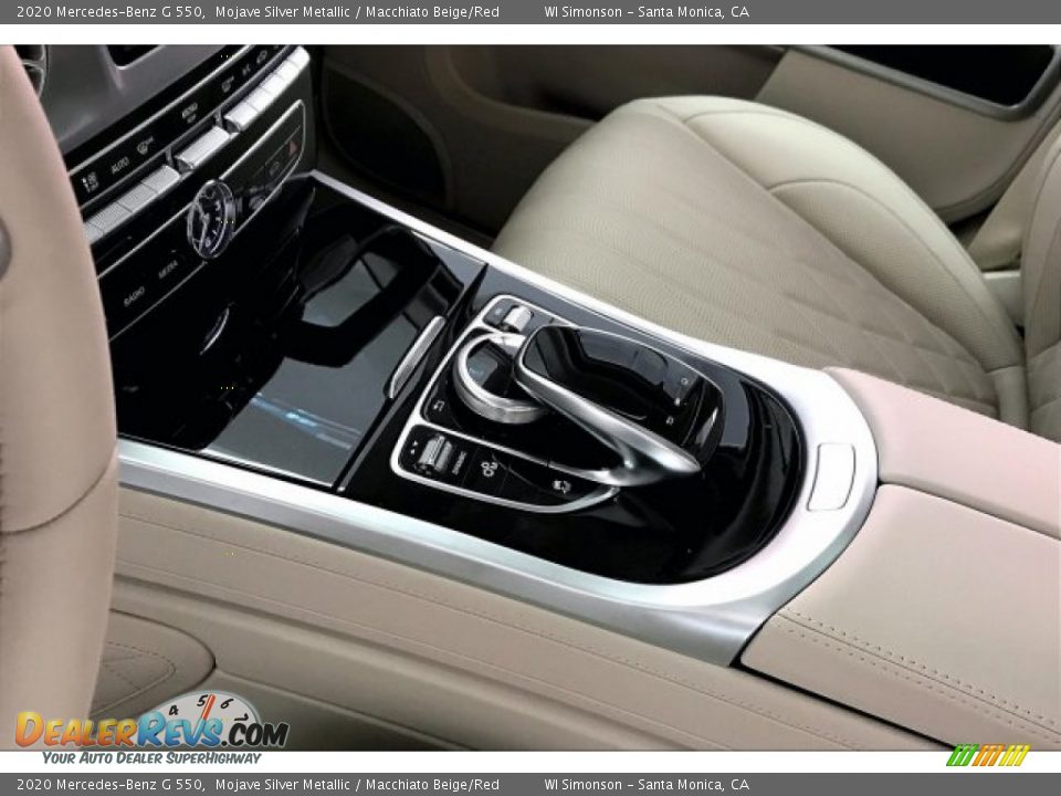 2020 Mercedes-Benz G 550 Mojave Silver Metallic / Macchiato Beige/Red Photo #23