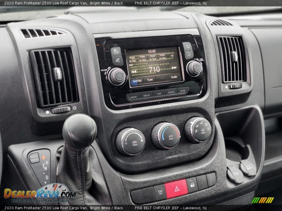2020 Ram ProMaster 2500 Low Roof Cargo Van Bright White / Black Photo #9