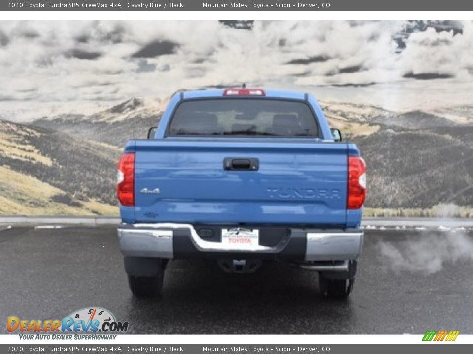 2020 Toyota Tundra SR5 CrewMax 4x4 Cavalry Blue / Black Photo #4