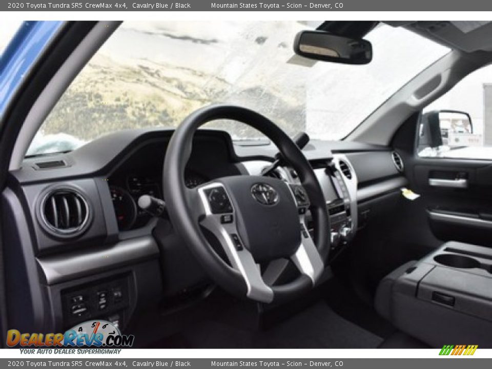 2020 Toyota Tundra SR5 CrewMax 4x4 Cavalry Blue / Black Photo #5