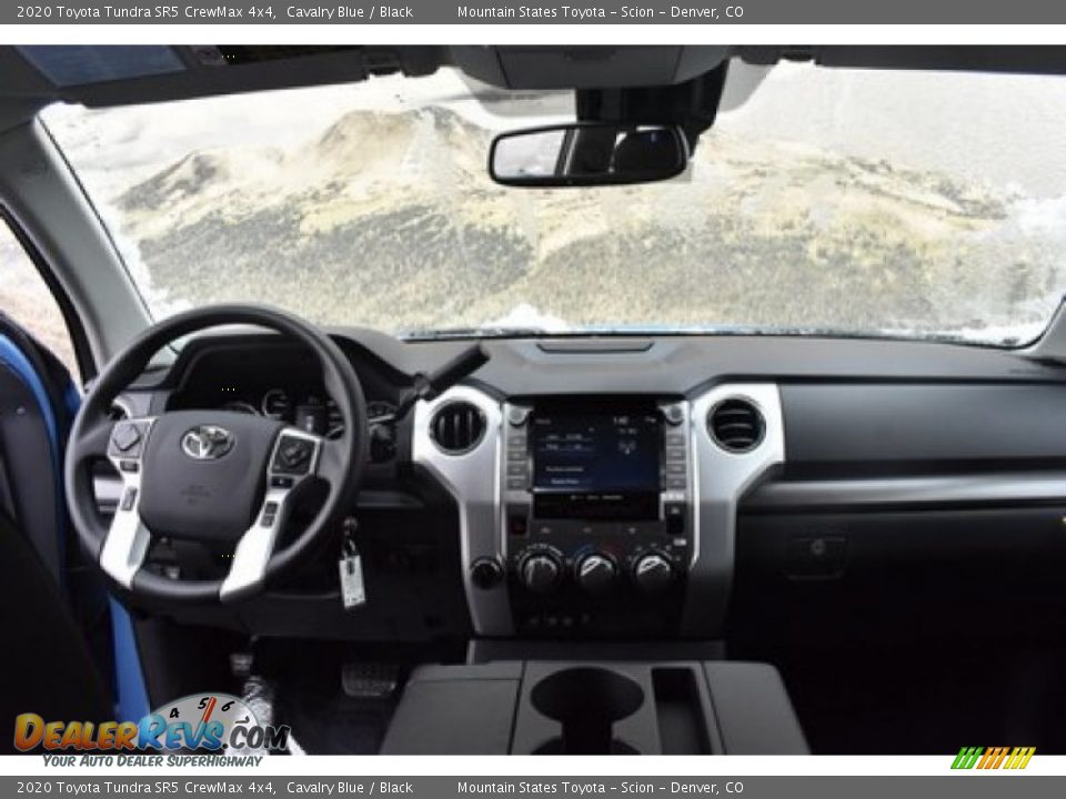 2020 Toyota Tundra SR5 CrewMax 4x4 Cavalry Blue / Black Photo #7