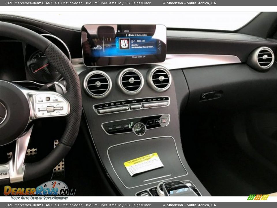 2020 Mercedes-Benz C AMG 43 4Matic Sedan Iridium Silver Metallic / Silk Beige/Black Photo #5