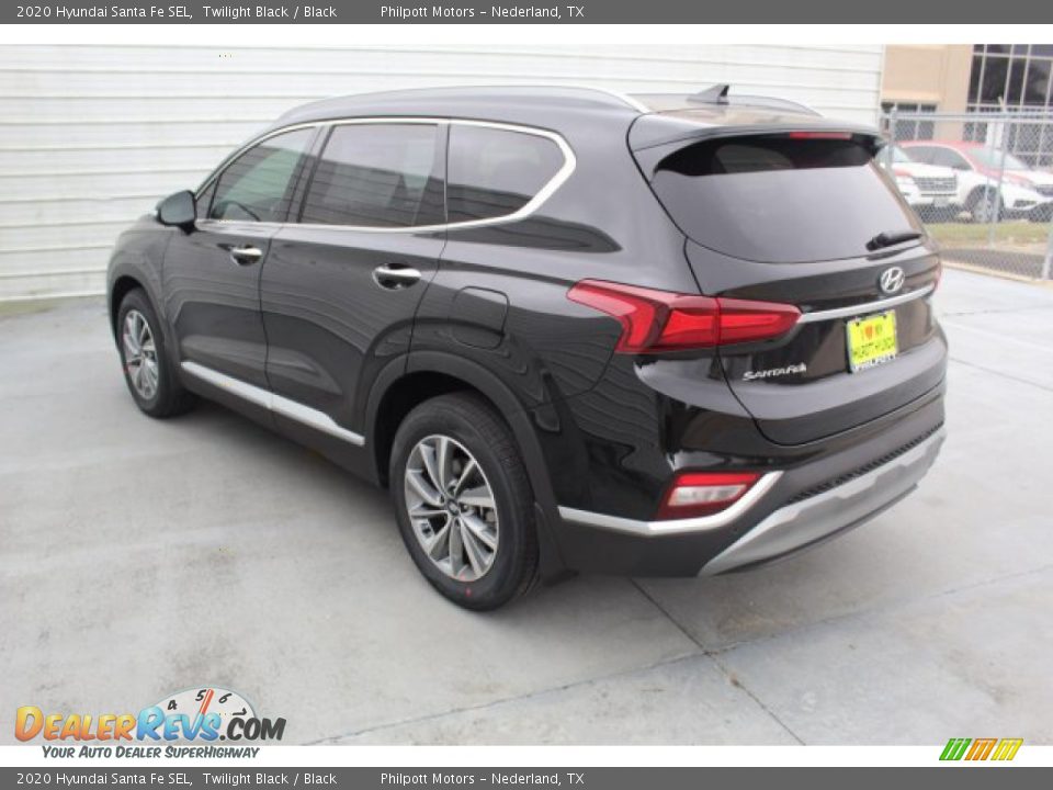 2020 Hyundai Santa Fe SEL Twilight Black / Black Photo #6