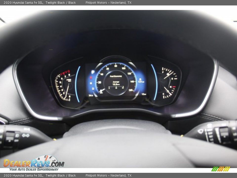 2020 Hyundai Santa Fe SEL Twilight Black / Black Photo #13