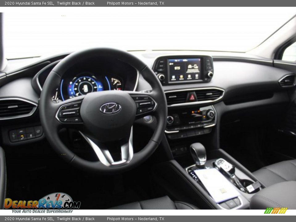 2020 Hyundai Santa Fe SEL Twilight Black / Black Photo #21