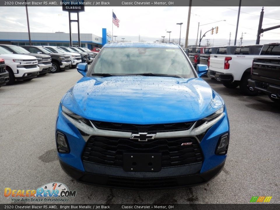 2020 Chevrolet Blazer RS AWD Bright Blue Metallic / Jet Black Photo #2