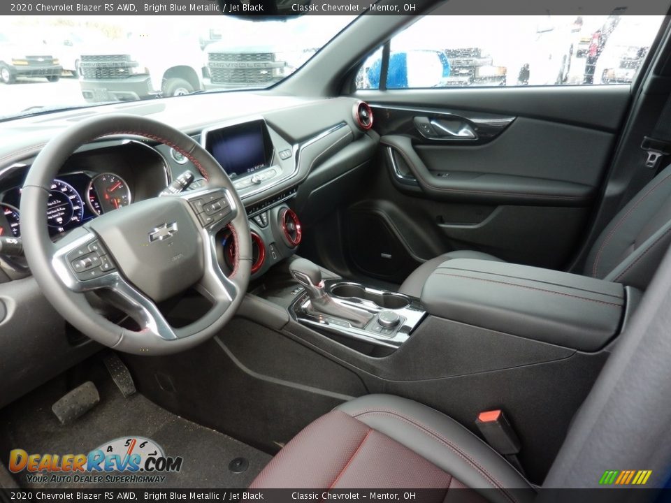 2020 Chevrolet Blazer RS AWD Bright Blue Metallic / Jet Black Photo #6
