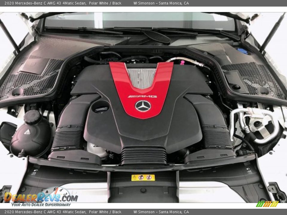 2020 Mercedes-Benz C AMG 43 4Matic Sedan 3.0 Liter AMG biturbo DOHC 24-Valve VVT V6 Engine Photo #9