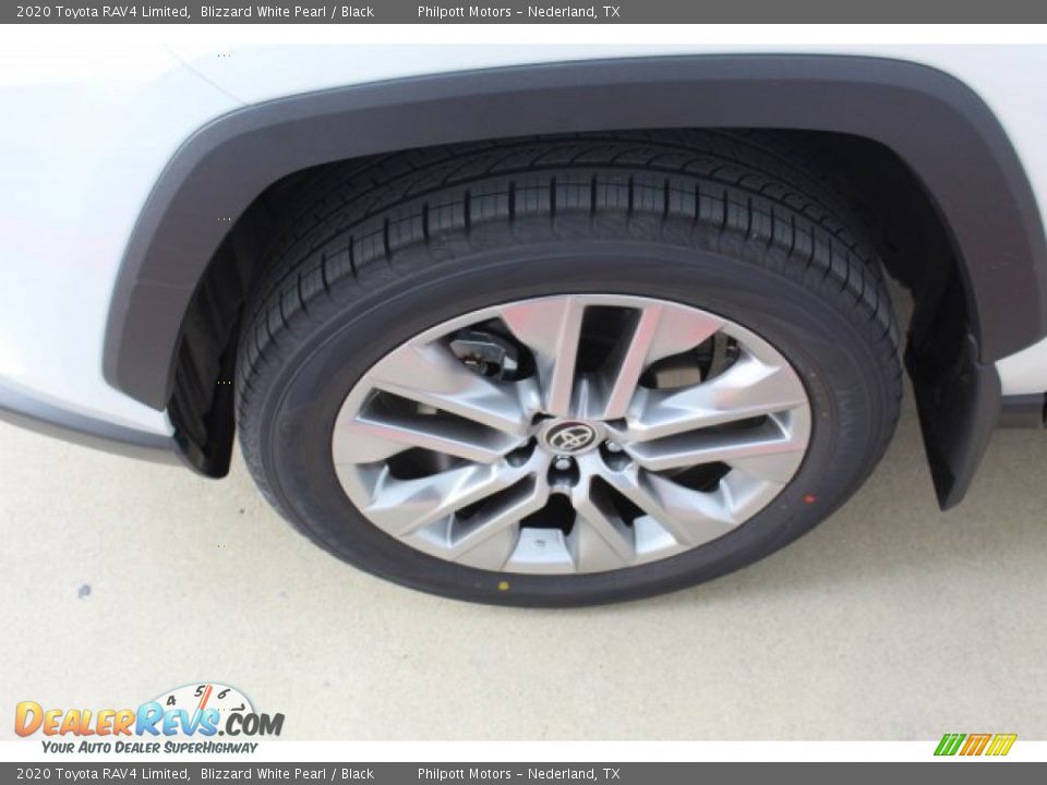 2020 Toyota RAV4 Limited Blizzard White Pearl / Black Photo #5