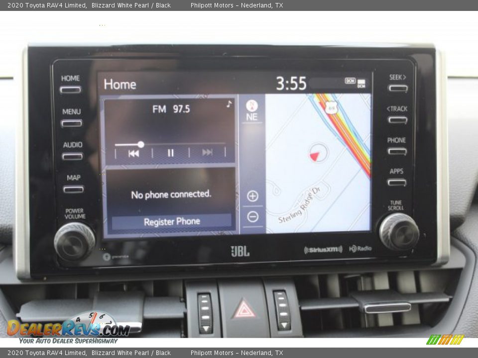 2020 Toyota RAV4 Limited Blizzard White Pearl / Black Photo #15