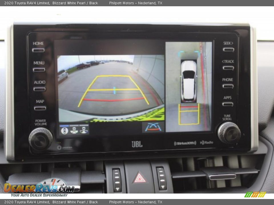 2020 Toyota RAV4 Limited Blizzard White Pearl / Black Photo #18