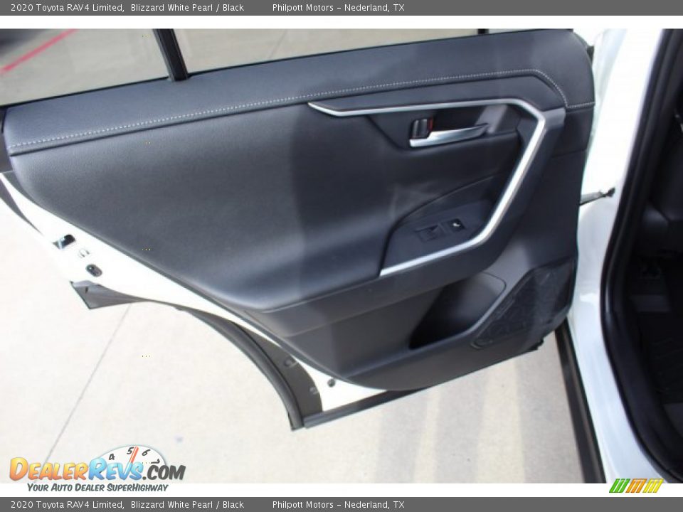 2020 Toyota RAV4 Limited Blizzard White Pearl / Black Photo #19