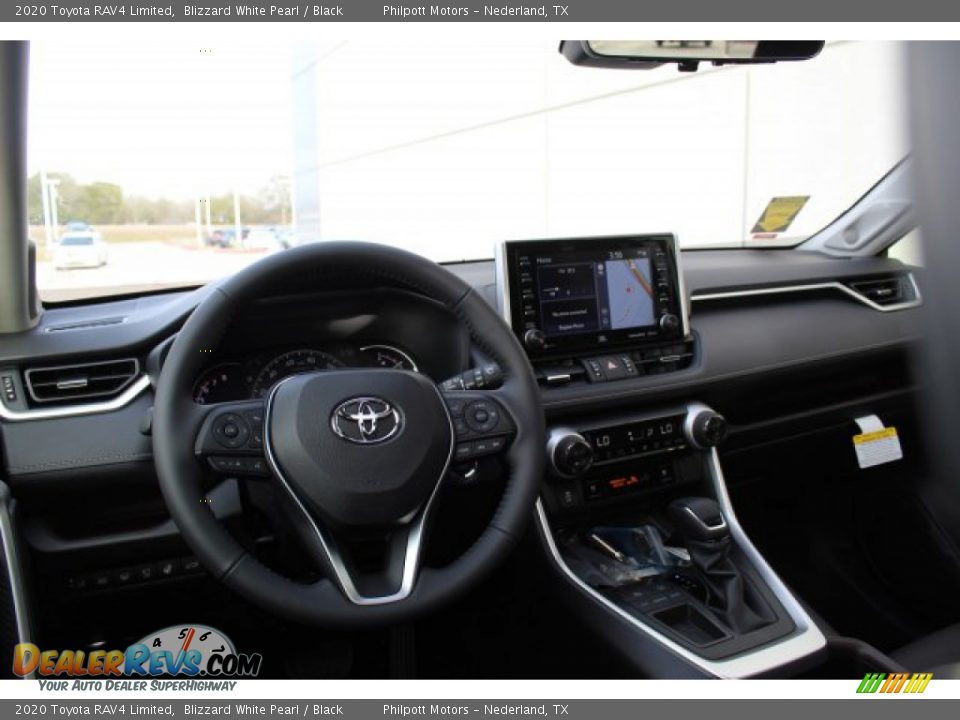 2020 Toyota RAV4 Limited Blizzard White Pearl / Black Photo #21