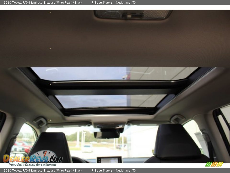 2020 Toyota RAV4 Limited Blizzard White Pearl / Black Photo #24