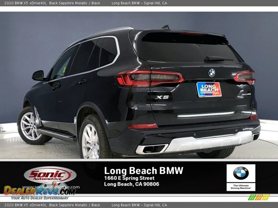 2020 BMW X5 xDrive40i Black Sapphire Metallic / Black Photo #2