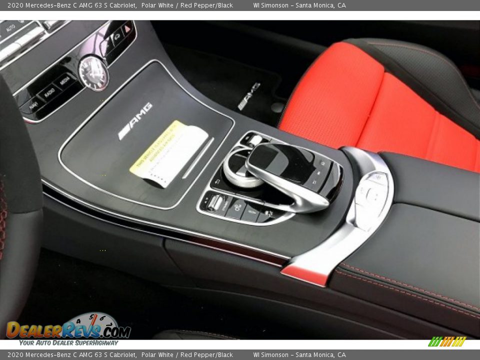 Controls of 2020 Mercedes-Benz C AMG 63 S Cabriolet Photo #23