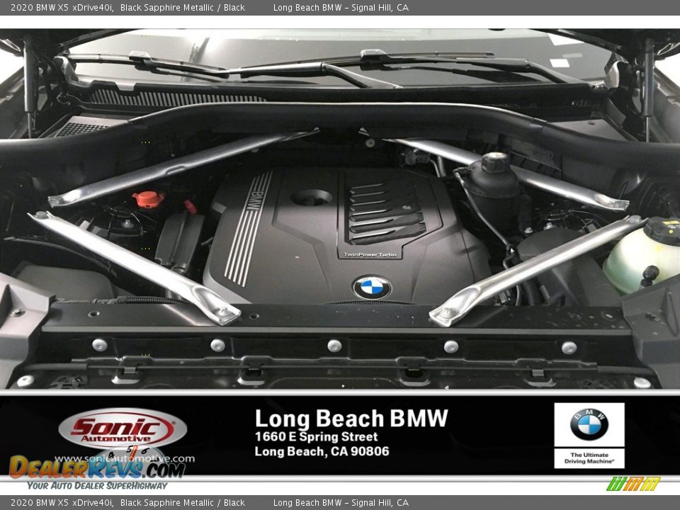 2020 BMW X5 xDrive40i Black Sapphire Metallic / Black Photo #8