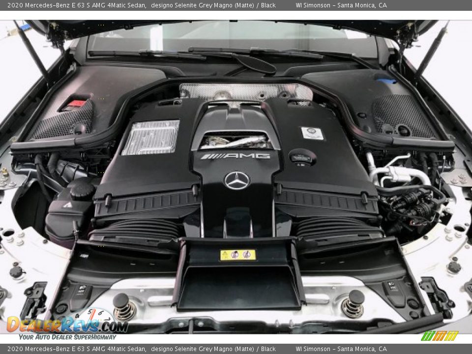 2020 Mercedes-Benz E 63 S AMG 4Matic Sedan 4.0 Liter AMG Turbocharged DOHC 32-Valve VVT V8 Engine Photo #9