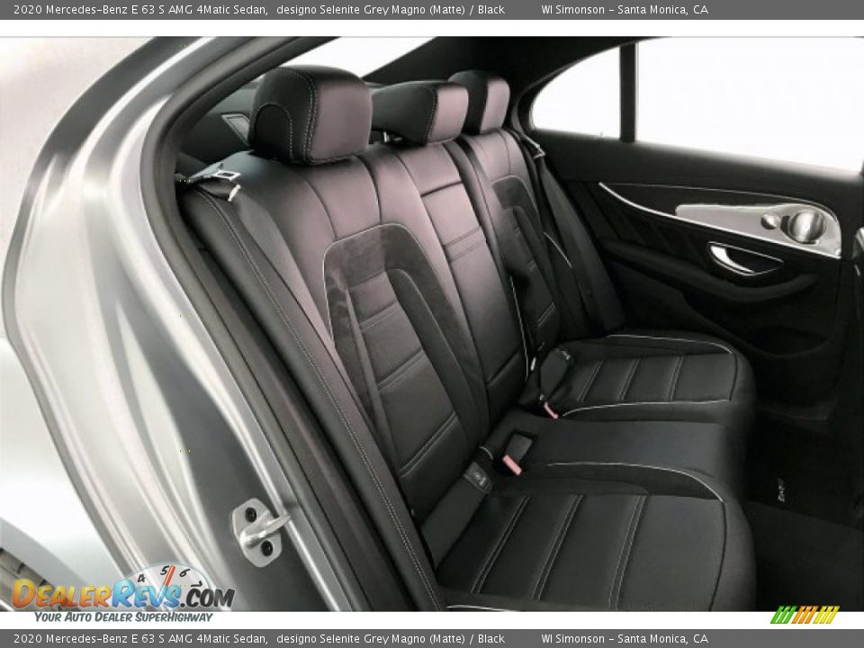 Rear Seat of 2020 Mercedes-Benz E 63 S AMG 4Matic Sedan Photo #13