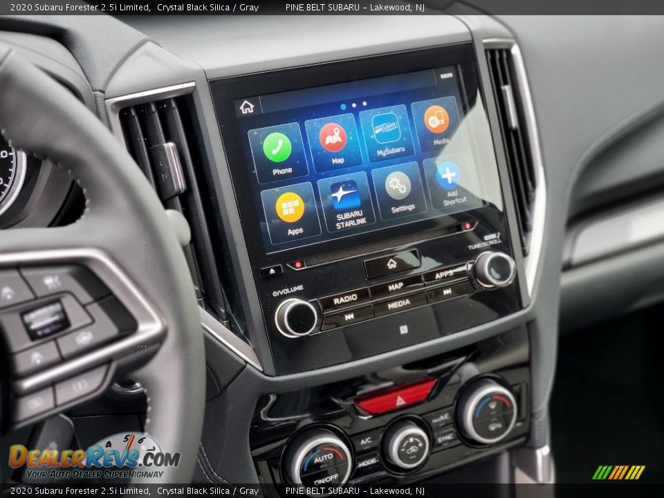2020 Subaru Forester 2.5i Limited Crystal Black Silica / Gray Photo #10