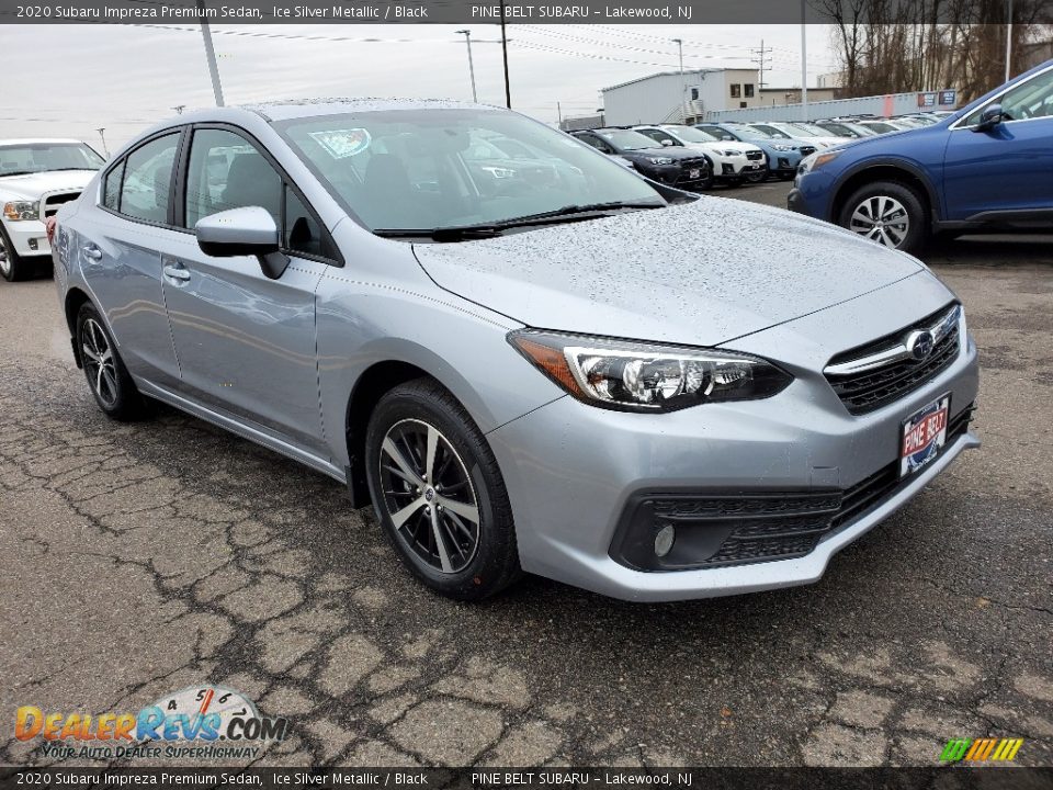 Front 3/4 View of 2020 Subaru Impreza Premium Sedan Photo #1