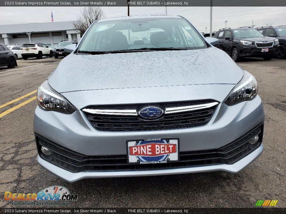 2020 Subaru Impreza Premium Sedan Ice Silver Metallic / Black Photo #2