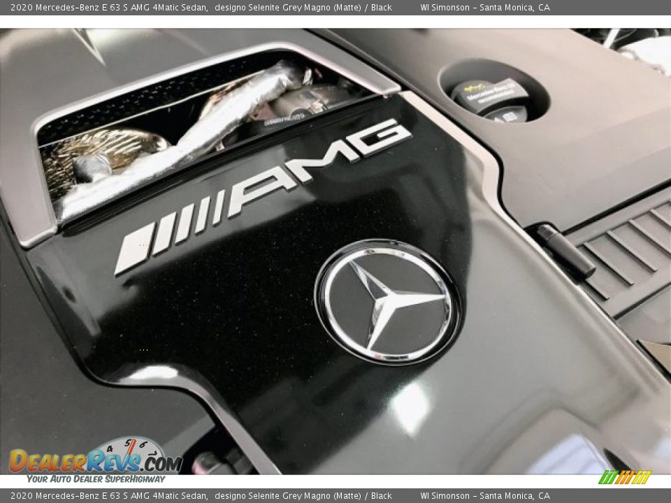2020 Mercedes-Benz E 63 S AMG 4Matic Sedan designo Selenite Grey Magno (Matte) / Black Photo #31