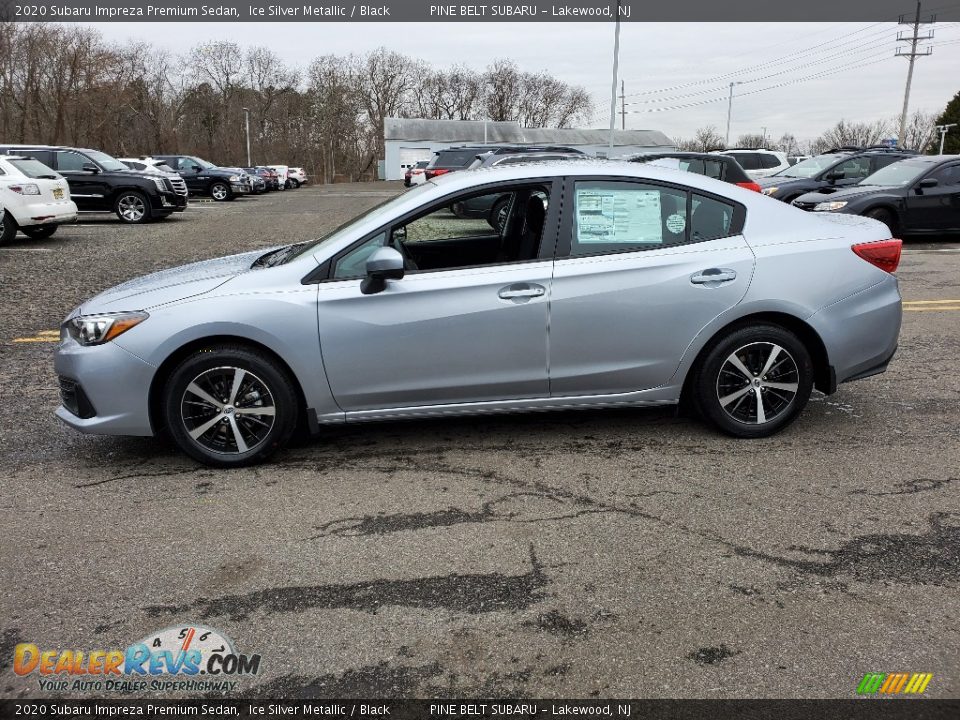 Ice Silver Metallic 2020 Subaru Impreza Premium Sedan Photo #3