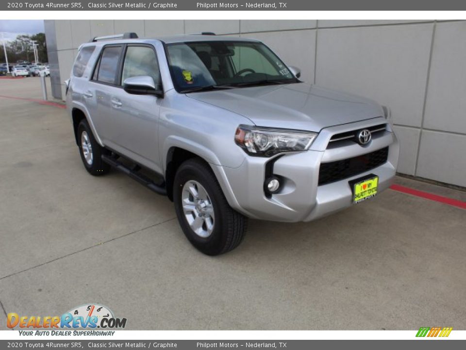 2020 Toyota 4Runner SR5 Classic Silver Metallic / Graphite Photo #2