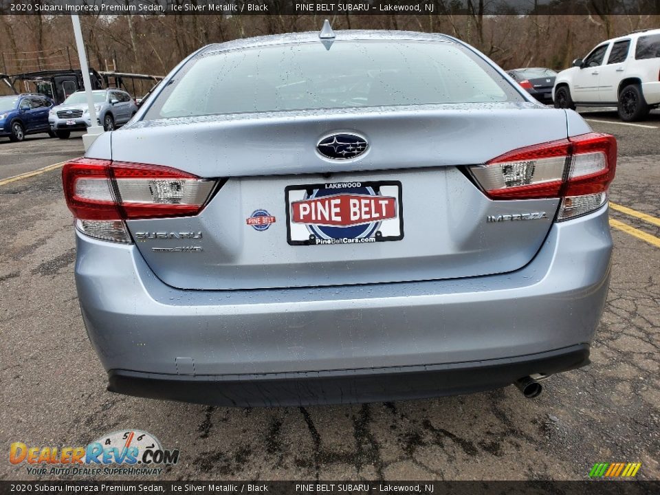 2020 Subaru Impreza Premium Sedan Ice Silver Metallic / Black Photo #5