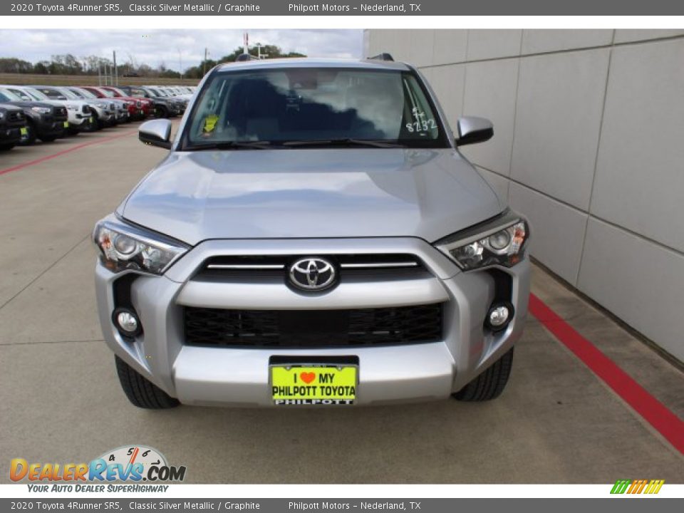 2020 Toyota 4Runner SR5 Classic Silver Metallic / Graphite Photo #3